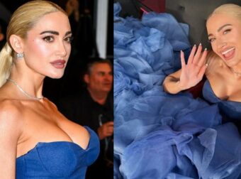 Ιωάννα Τούνη και Ντέμι Μουρ με το ίδιο royal blue στις Κάννες: Σύμπτωση ή αντιγραφή – Ποια το φόρεσε καλύτερα;