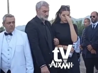 Γωγώ Μαστροκώστα: Απέραντος πόνος και οδύνη στην ταφή της στο Ευηνοχώρι Μεσολογγίου – Συντετριμμένη η οικογένειά της###