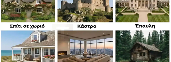 Πρέπει να επιλέξεις μόνο ένα σπίτι για να ζήσεις για το υπόλοιπο της ζωής σου: Η απάντησή σου αποκαλύπτει τα πάντα για σένα