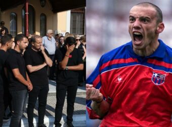 Τάκης Γκώνιας: Σε κλίμα βαθιάς συγκίνησης το τελευταίο αντίο στη Λιβαδειά – Ποιοι πρώην συμπαίκτες του ήταν εκεί###