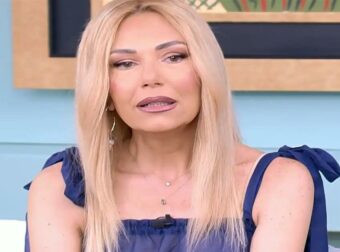Τίνα Μεσσαροπούλου για τον σύζυγό της: «Ο Γιώργος Μυλωνάκης είναι όρθιος, μιλάει κανονικά και κάνει τα πάντα» (video)