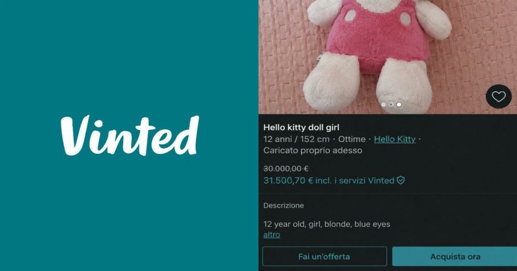 Φρίκη στη Vinted: Κυκλοφορούν αγγελίες που παραπέμπουν σε εμπόριο παιδιών και βρεφών – «Ξανθό, υπάκουο κορίτσι 3 ετών»
