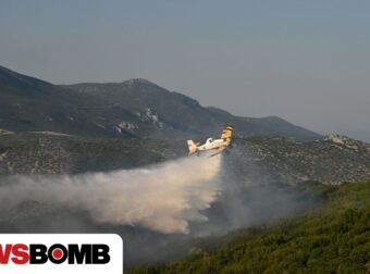 Φωτιά στη Φθιώτιδα: «Οι φλόγες είναι 100 μέτρα από τα σπίτια», λέει ο δήμαρχος στο Newsbomb###