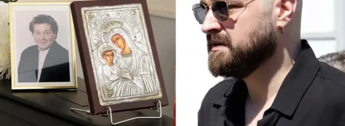 Κηδεία «Ταμτάκου»: «Πάγωσαν» συγγενείς και φίλοι με αυτό που έκανε ο γιος του όταν ήρθε το φέρετρο