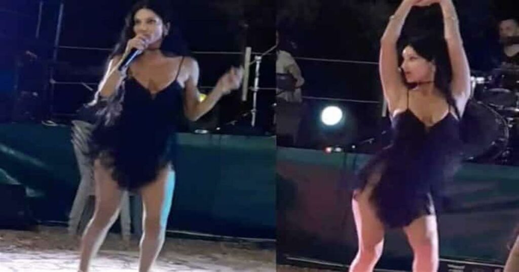 Αναστέναξε όλο το πανηγύρι…Χαμός με καλλονή τραγουδίστρια  – Ξεσήκωσε τους πάντες με τις… ικανότητες της