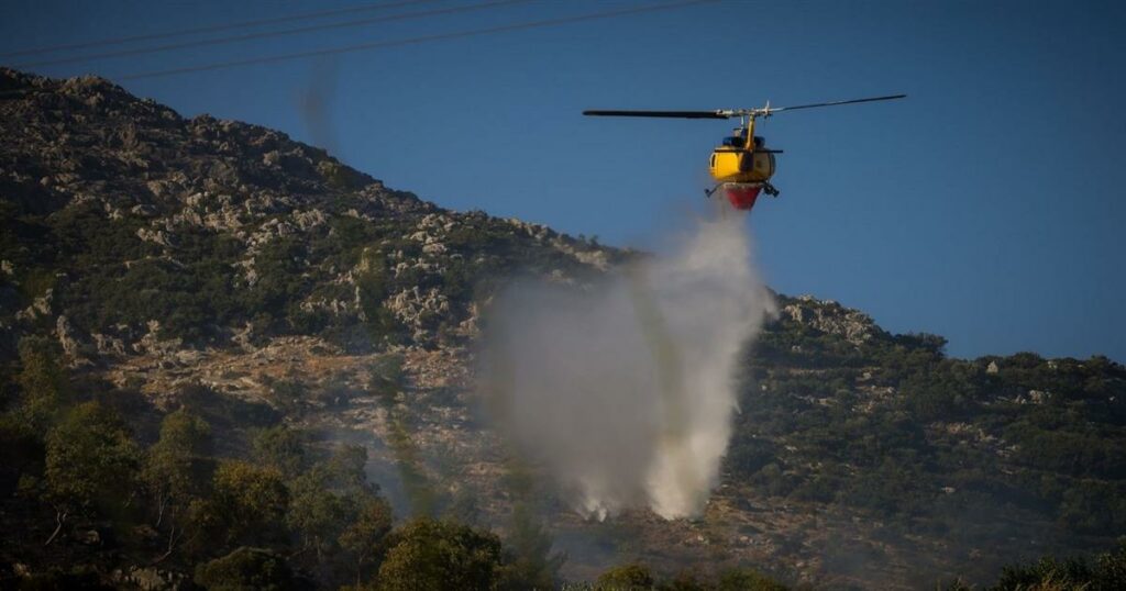 Φωτιά τώρα σε Ξηρόμερο και Άγραφα