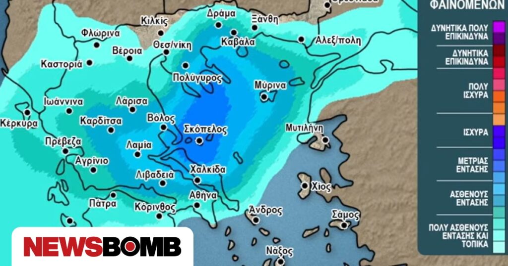 Καιρός: Η πρόγνωση Αρναούτογλου μέρα προς μέρα – Πού θα ρίξει πολύ νερό και πότε