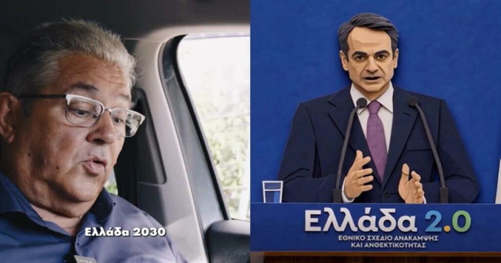 Η απάντηση Κουτσούμπα σε Μητσοτάκη για την «Ελλάδα 2030» με viral βίντεο: «Σε 500 μέτρα στρίψε δεξιά για 13ωρη εργασία» (video)