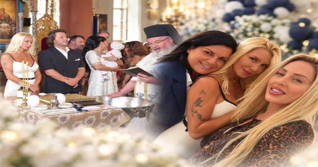 Πάολα: Έγινε νονά μαζί με τον πρώην σύζυγό της-Ποιο είναι το μωρό που βάφτισε;
