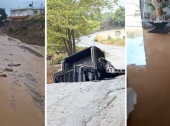 Σοβαρά προβλήματα από την κακοκαιρία στην Κρήτη: Πλημμύρες, κατολισθήσεις, κλειστοί δρόμοι και σχολεία, μπαράζ μηνυμάτων 112###